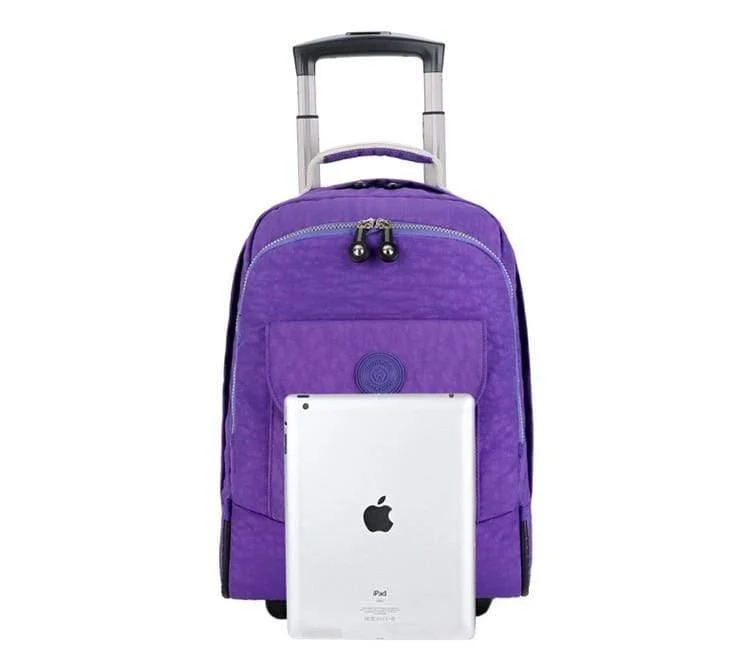 Gepäck Reiserucksack Schulter Spinner Rucksäcke Hohe Kapazität Räder Für Koffer Trolley Handgepäck Reisetasche WSD1505
