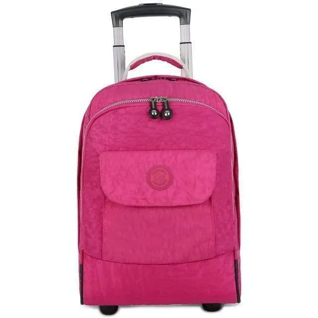 Gepäck Reiserucksack Schulter Spinner Rucksäcke Hohe Kapazität Räder Für Koffer Trolley Handgepäck Reisetasche WSD1505