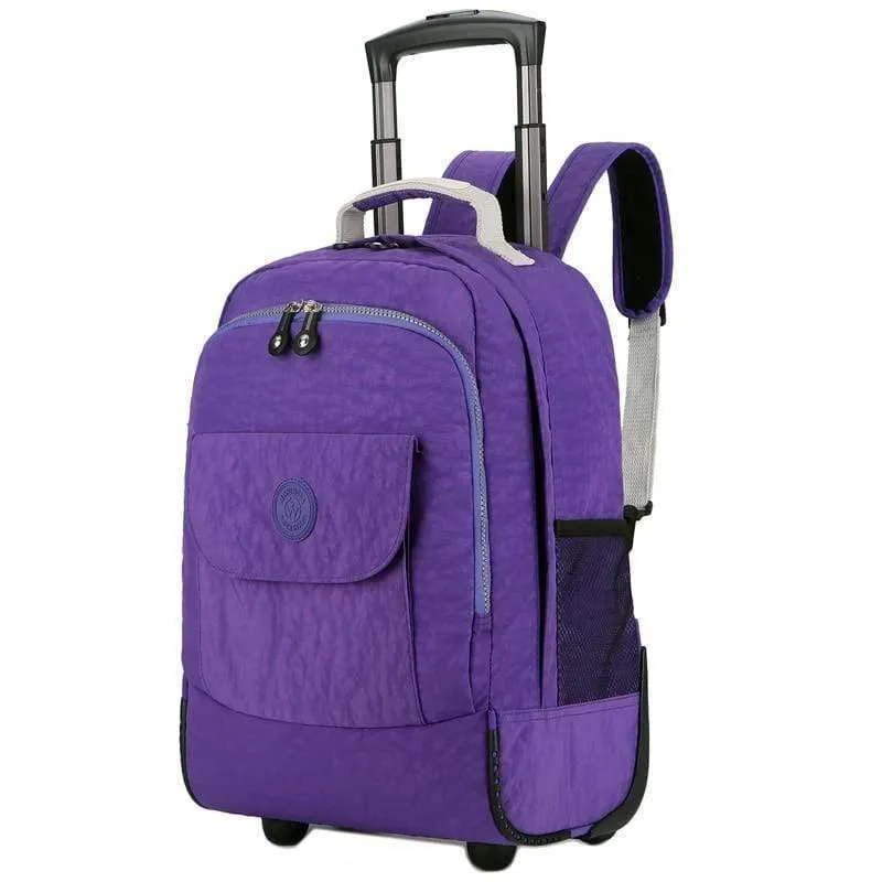 Gepäck Reiserucksack Schulter Spinner Rucksäcke Hohe Kapazität Räder Für Koffer Trolley Handgepäck Reisetasche WSD1505