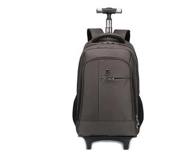 Rucksäcke mit Rädern Herren Business Travel Trolley Taschen Gepäckwagen Mochila Oxford Rollgepäck Rucksacktasche