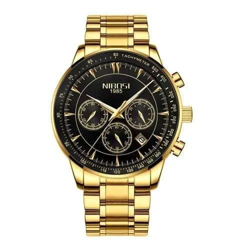 Golduhr Herrenuhren Top-Marke Luxus Sport Herren Quarzuhr Wasserdicht Military Armbanduhr Relogio Masculino Saat
