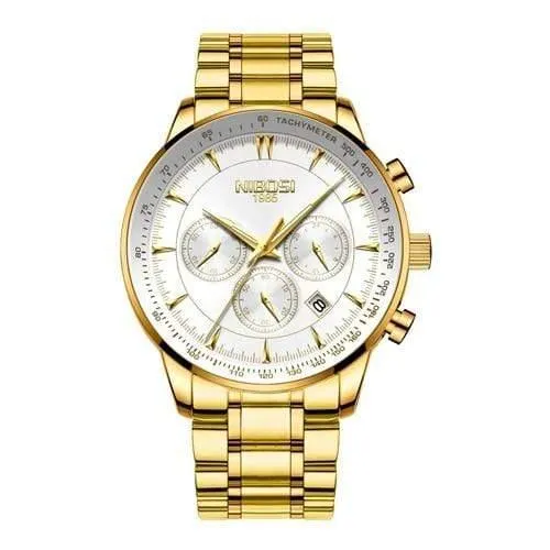 Golduhr Herrenuhren Top-Marke Luxus Sport Herren Quarzuhr Wasserdicht Military Armbanduhr Relogio Masculino Saat
