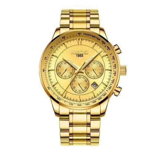 Golduhr Herrenuhren Top-Marke Luxus Sport Herren Quarzuhr Wasserdicht Military Armbanduhr Relogio Masculino Saat