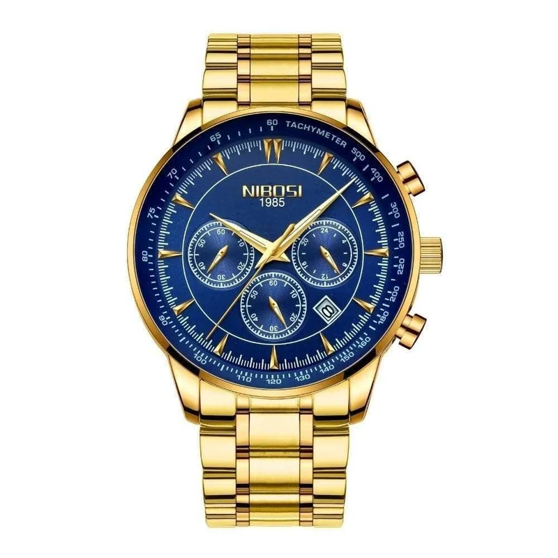 Golduhr Herrenuhren Top-Marke Luxus Sport Herren Quarzuhr Wasserdicht Military Armbanduhr Relogio Masculino Saat