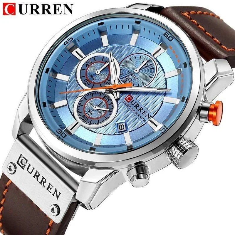 Mode Lederband Quarz Männer Uhren Casual Date Business Männliche Armbanduhren Uhr Montre Homme