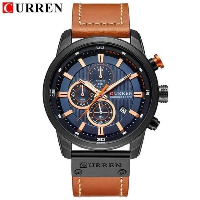 Mode Lederband Quarz Männer Uhren Casual Date Business Männliche Armbanduhren Uhr Montre Homme