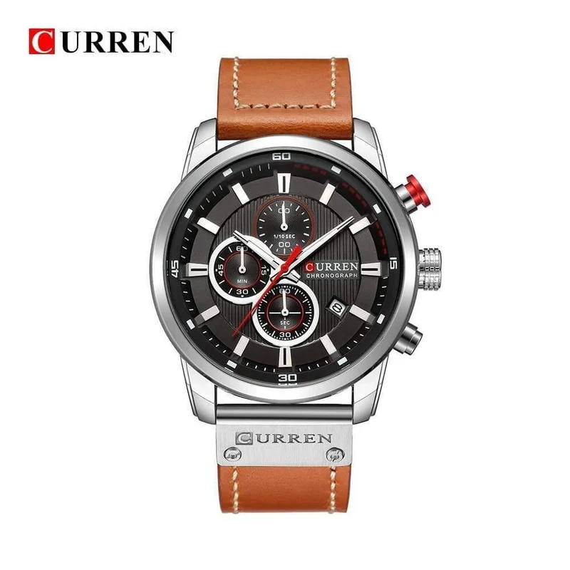 Mode Lederband Quarz Männer Uhren Casual Date Business Männliche Armbanduhren Uhr Montre Homme