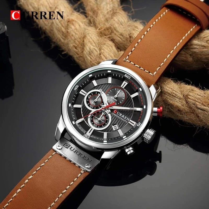 Mode Lederband Quarz Männer Uhren Casual Date Business Männliche Armbanduhren Uhr Montre Homme
