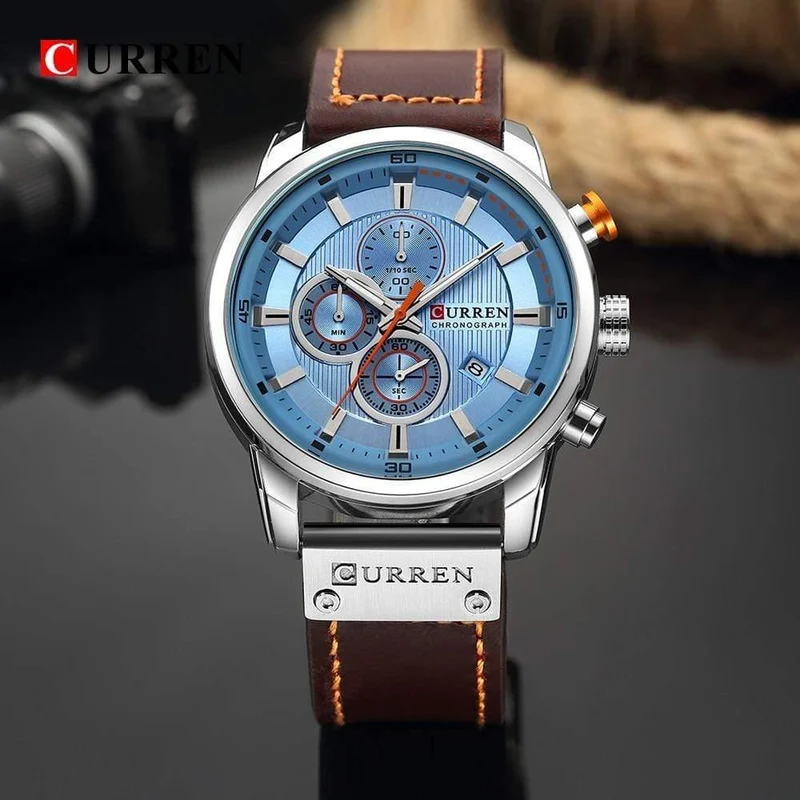 Mode Lederband Quarz Männer Uhren Casual Date Business Männliche Armbanduhren Uhr Montre Homme