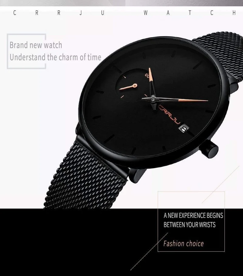 Herrenuhren Top-Marke Luxus wasserdichte Sportuhr Männer Ultra Thin Dial Quarzuhr Casual Relogio Masculino