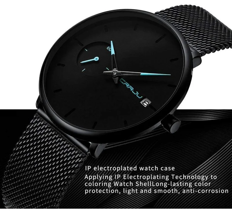 Herrenuhren Top-Marke Luxus wasserdichte Sportuhr Männer Ultra Thin Dial Quarzuhr Casual Relogio Masculino