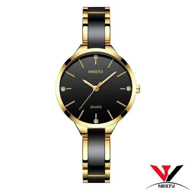 Frauen Uhren Wasserdicht Top Marke Luxusuhr Frauen Mit Keramik Und Metallband Uhren Para Mujer