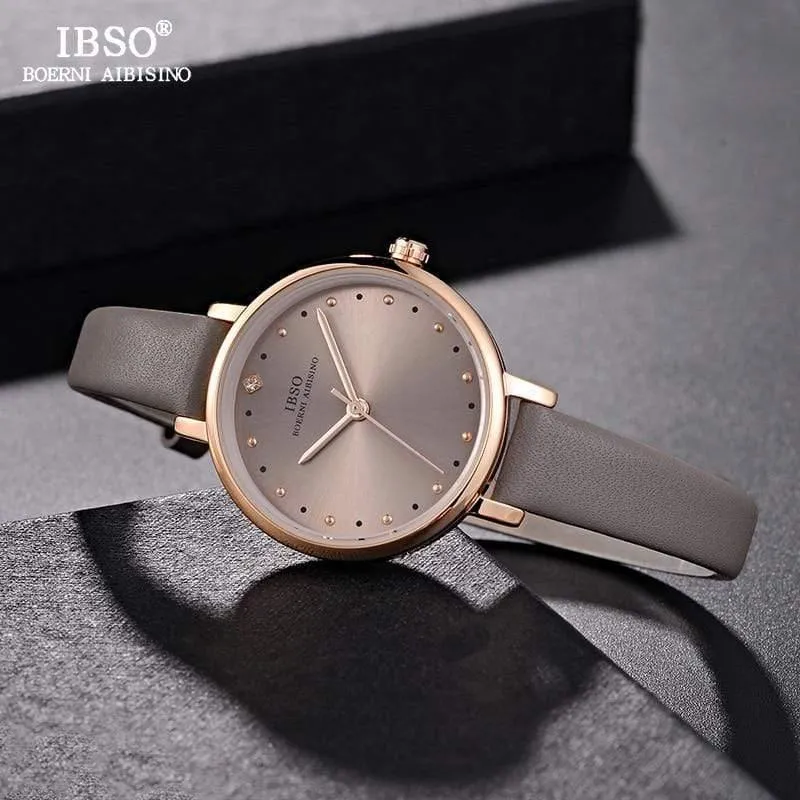 Damen Quarzuhr Lederband Montre Femme Mode Frauen Armbanduhren Relogio Feminino Weibliche Uhr