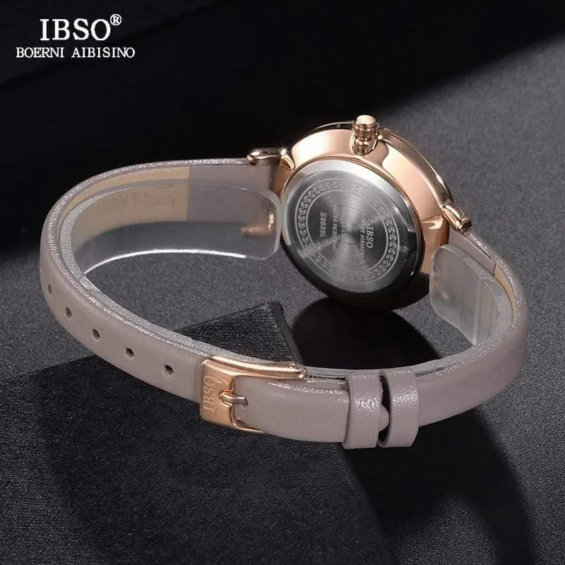 Damen Quarzuhr Lederband Montre Femme Mode Frauen Armbanduhren Relogio Feminino Weibliche Uhr