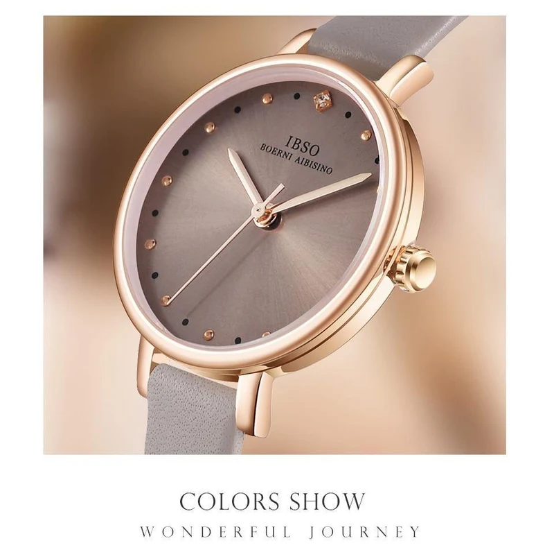 Damen Quarzuhr Lederband Montre Femme Mode Frauen Armbanduhren Relogio Feminino Weibliche Uhr