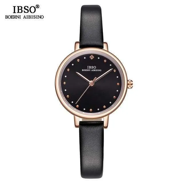 Damen Quarzuhr Lederband Montre Femme Mode Frauen Armbanduhren Relogio Feminino Weibliche Uhr