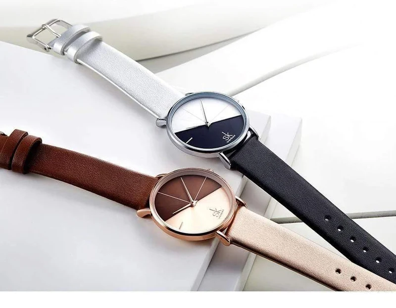 Uhren Frauen Kreative Mode Quarz Uhren Für Reloj Mujer Damen Armbanduhr SHENGKE relogio feminino
