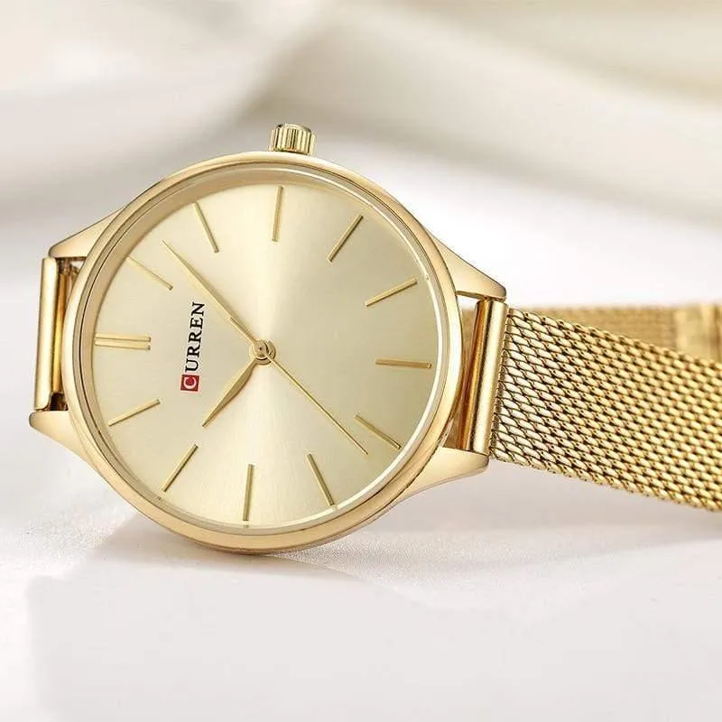 Frauen Uhren Luxus Armbanduhr relogio feminino Uhr für Frauen Milanese Steel Lady Rose Gold Quarz Damenuhr Neu