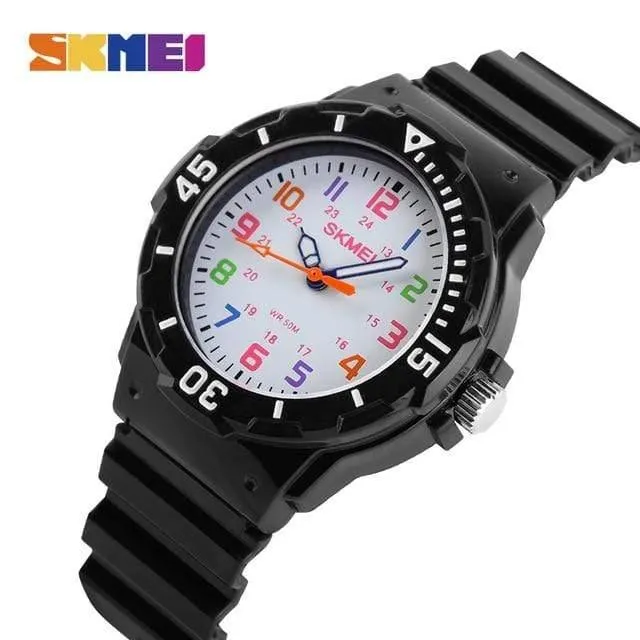 Casual Kinderuhren 5bar Wasserdichte Quarz-Armbanduhren Jelly Kids Clock Kinderuhr montre enfant 1043
