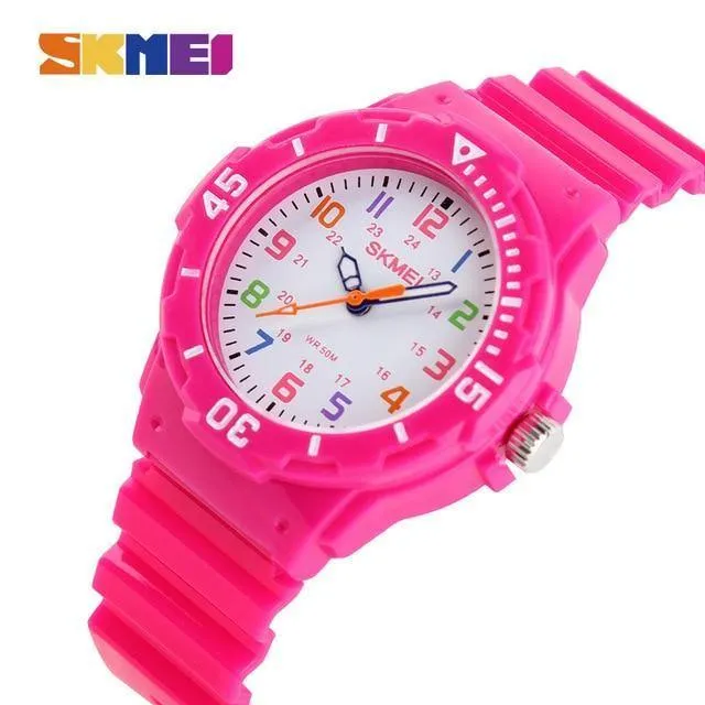 Casual Kinderuhren 5bar Wasserdichte Quarz-Armbanduhren Jelly Kids Clock Kinderuhr montre enfant 1043