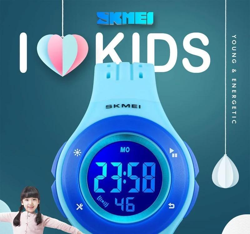 Kinderuhr LED Sport Style Kinderuhren Junge Mädchen Mode Digitaluhr 5Bar Wasserdichte Uhr montre enfant 1455