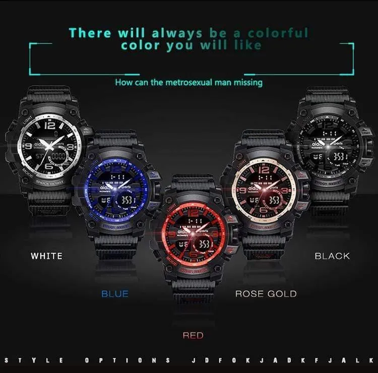 Herren Sportuhren wasserdicht Militär LED Digital Quarz elektronische Kinder sehen Männer Uhr relogio masculino
