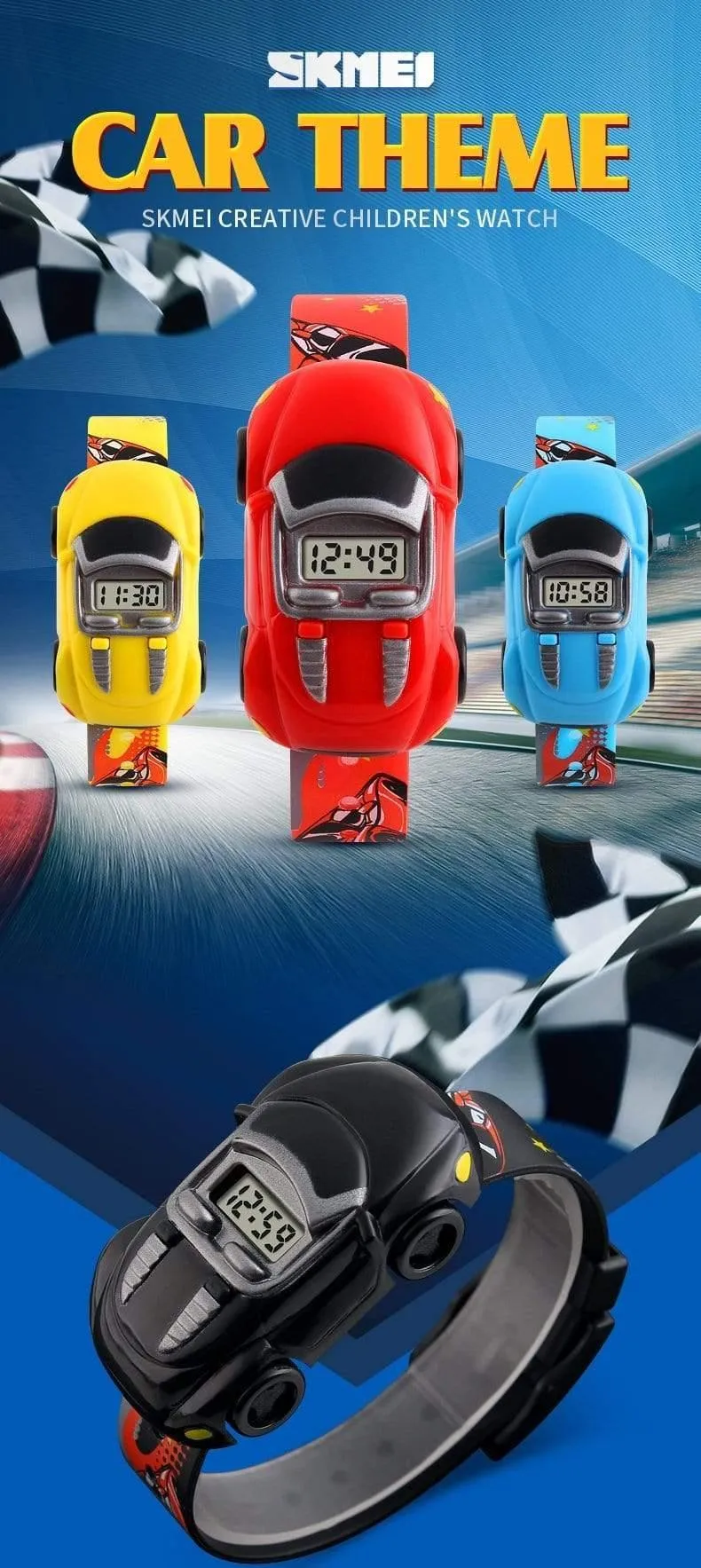 Kinderuhren Marke Mode Kreative Digitale Sport Kinderuhr Jungen Mädchen Cartoon Auto Armbanduhren kinder Armbanduhr