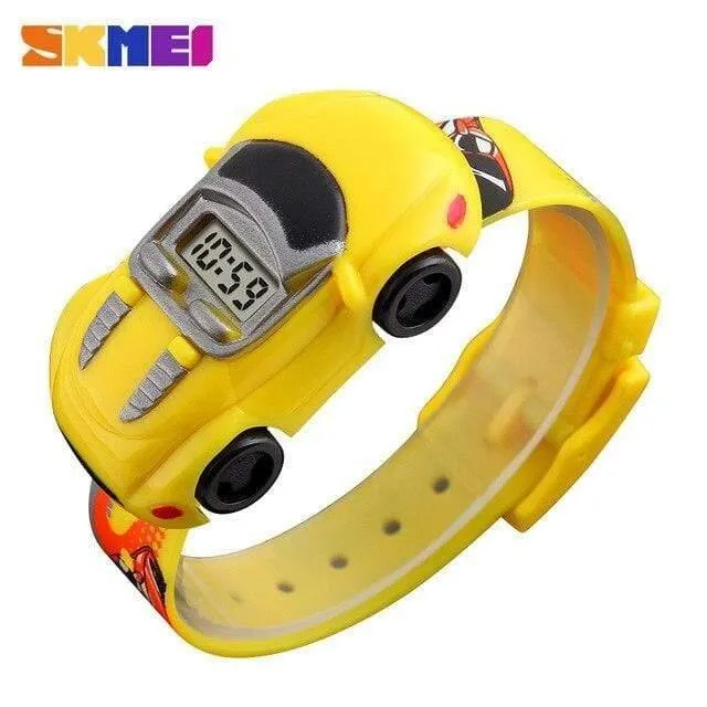 Kinderuhren Marke Mode Kreative Digitale Sport Kinderuhr Jungen Mädchen Cartoon Auto Armbanduhren kinder Armbanduhr