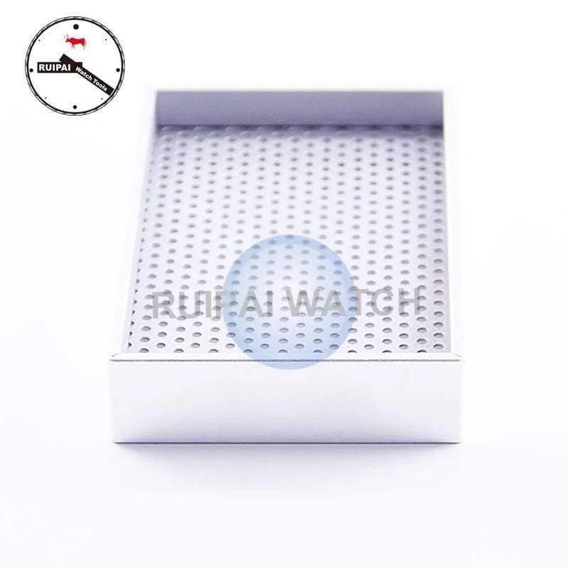 11cm x 7cm Aluminiumlegierung Uhrenteile Trocknerablage Schmuck & Uhrablage Werkzeug für Uhrmacher