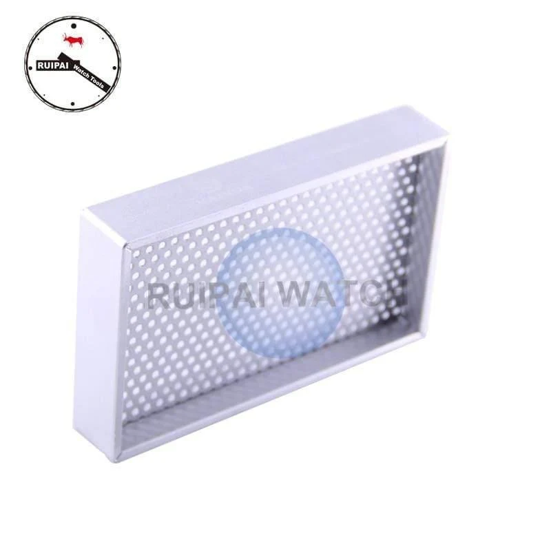 11cm x 7cm Aluminiumlegierung Uhrenteile Trocknerablage Schmuck & Uhrablage Werkzeug für Uhrmacher