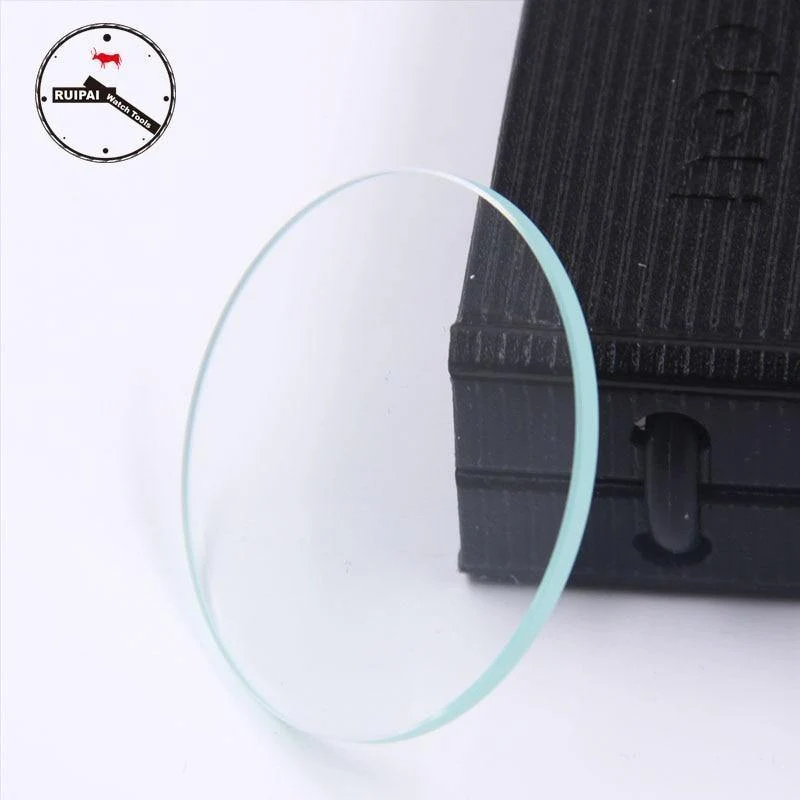 2 Stück/Lot 2.5 mm dickes Uhrenglas, 46 mm-50 mm wasserdichte Uhren-Ersatzteile, 2 Stück größeres Uhrenglas