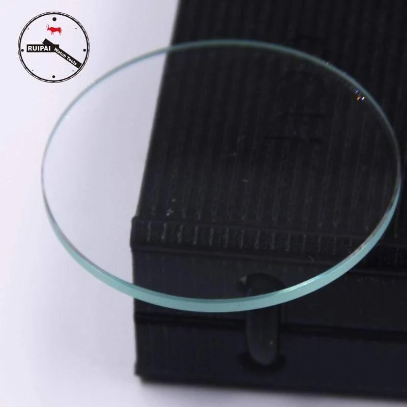2 Stück/Lot 2.5 mm dickes Uhrenglas, 46 mm-50 mm wasserdichte Uhren-Ersatzteile, 2 Stück größeres Uhrenglas