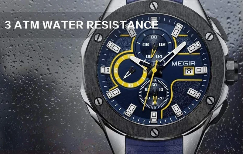 Männer Sport Uhr Chronograph Silikon Band Quarz Armee Militär Uhren Uhr Männer Top Marke Luxus Männlich Relogio Masculino