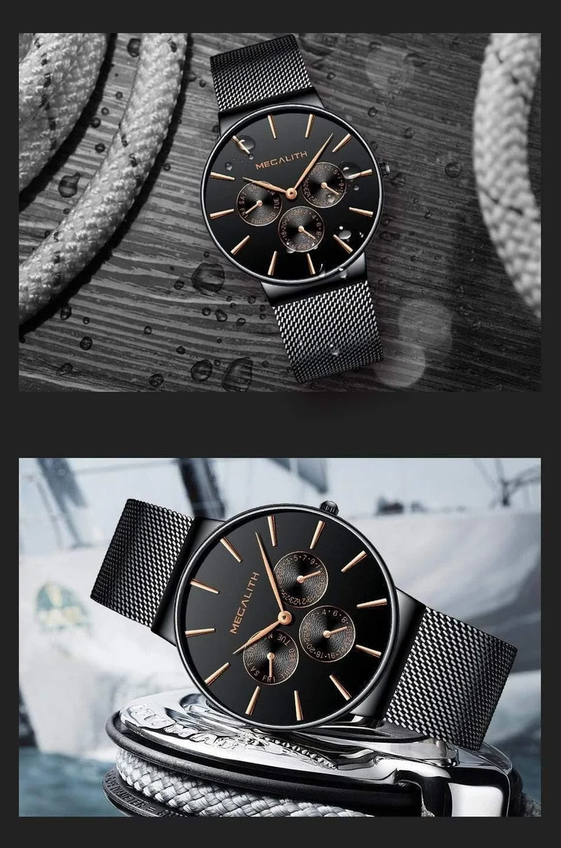 Herren Uhren Top Brand Luxus Wasserdichte Armbanduhr Ultra Dünne Datum Quarz Uhr Für Männer Sport Uhr Erkek Kol Saati
