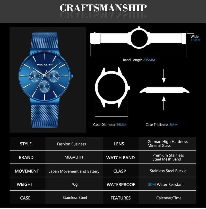 Herren Uhren Top Brand Luxus Wasserdichte Armbanduhr Ultra Dünne Datum Quarz Uhr Für Männer Sport Uhr Erkek Kol Saati