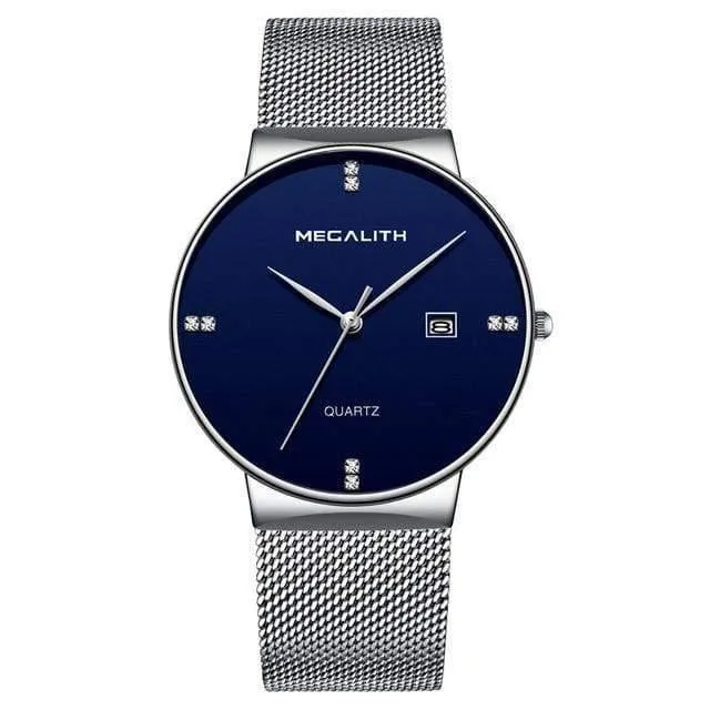 Herren Uhren Top Brand Luxus Wasserdichte Armbanduhr Ultra Dünne Datum Quarz Uhr Für Männer Sport Uhr Erkek Kol Saati
