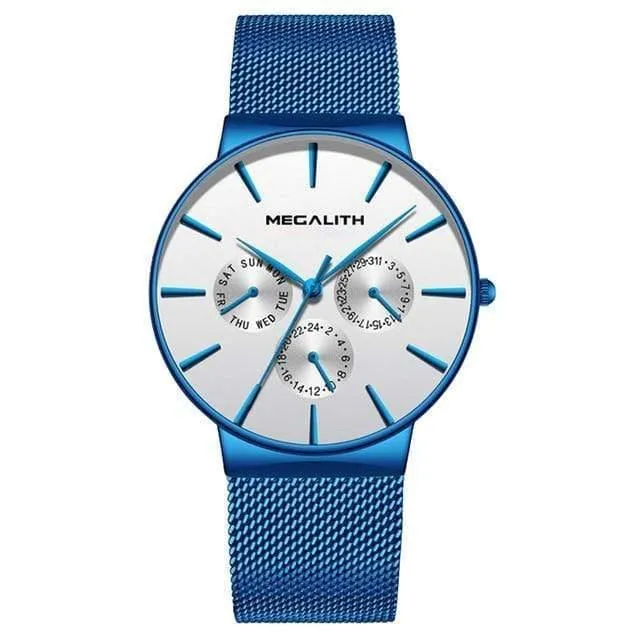 Herren Uhren Top Brand Luxus Wasserdichte Armbanduhr Ultra Dünne Datum Quarz Uhr Für Männer Sport Uhr Erkek Kol Saati