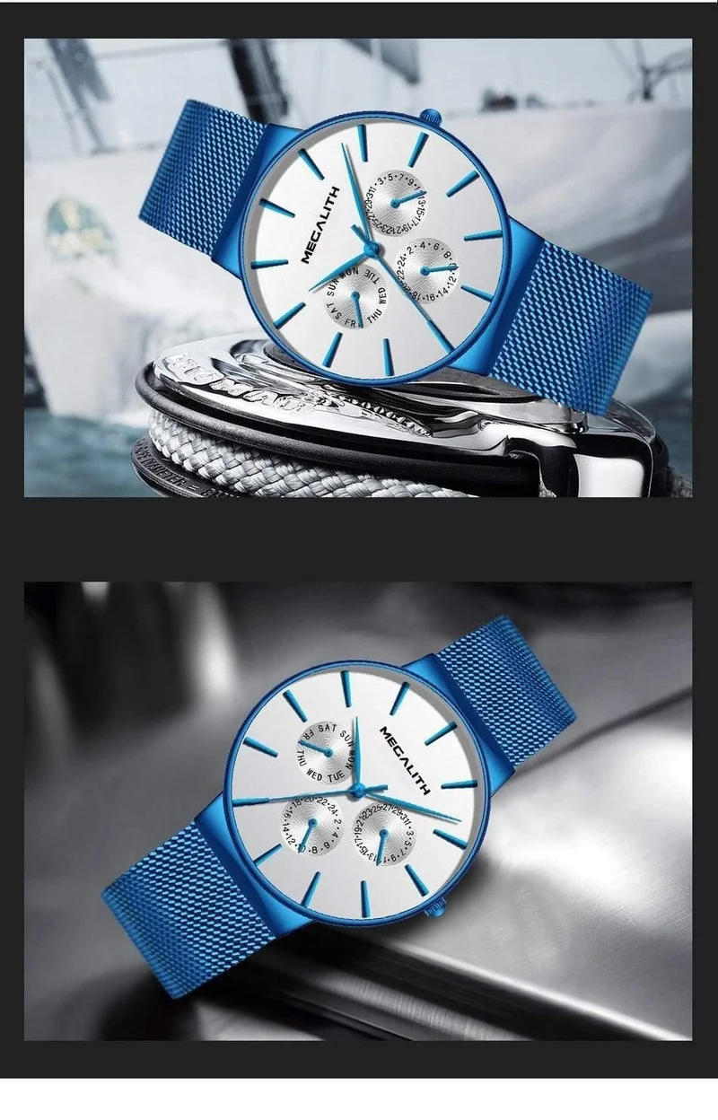 Herren Uhren Top Brand Luxus Wasserdichte Armbanduhr Ultra Dünne Datum Quarz Uhr Für Männer Sport Uhr Erkek Kol Saati