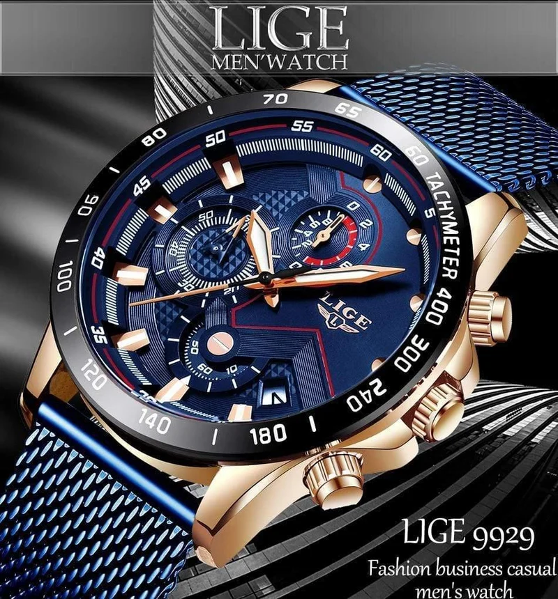 Casual Mesh Gürtel Mode Quarz Gold Uhr Herren Uhren Top Brand Luxus Wasserdichte Uhr Relogio Masculino