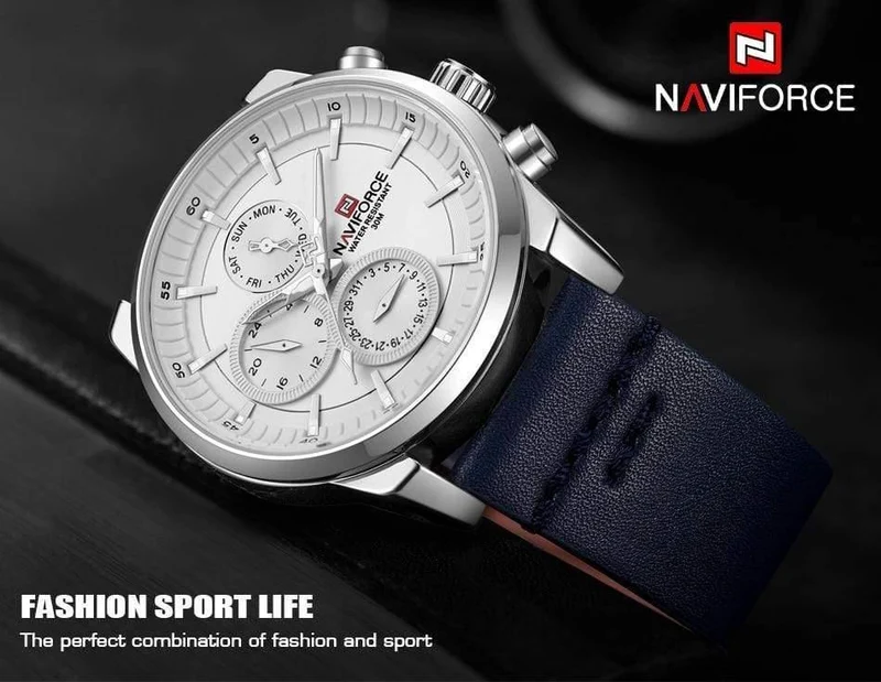 Herrenuhren, luxuriös, wasserdicht, 24-Stunden-Datum, Quarzuhr, modische Leder-Sport-Armbanduhr, Herrenuhr