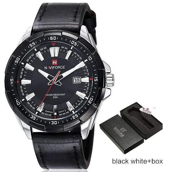 Männer Quarz Uhren Leder Wasserdicht Analog Uhren Herren Datum Casual Uhr Rom Zeit Relogio Masculino