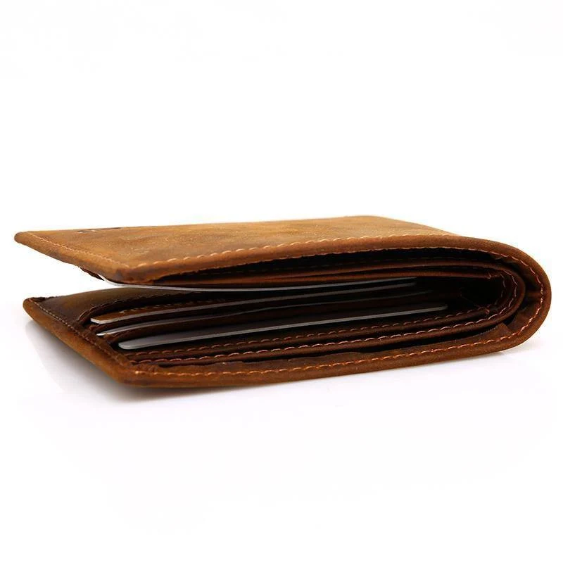 Luxus Marke Kuh Echtes Leder Männer Brieftaschen 100% Top Qualität Kurze Männlichen Geldbörse Carteira Masculina Drop verschiffen W003