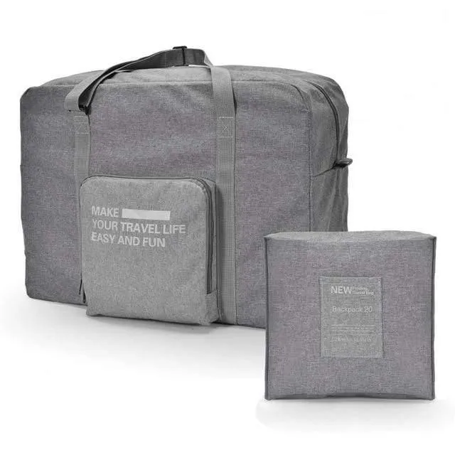 Mode Große Kapazität Trolley Reisetasche Herren Wasserdichte Koffer Gepäck Tasche Tragbare Falten Duffle Tasche