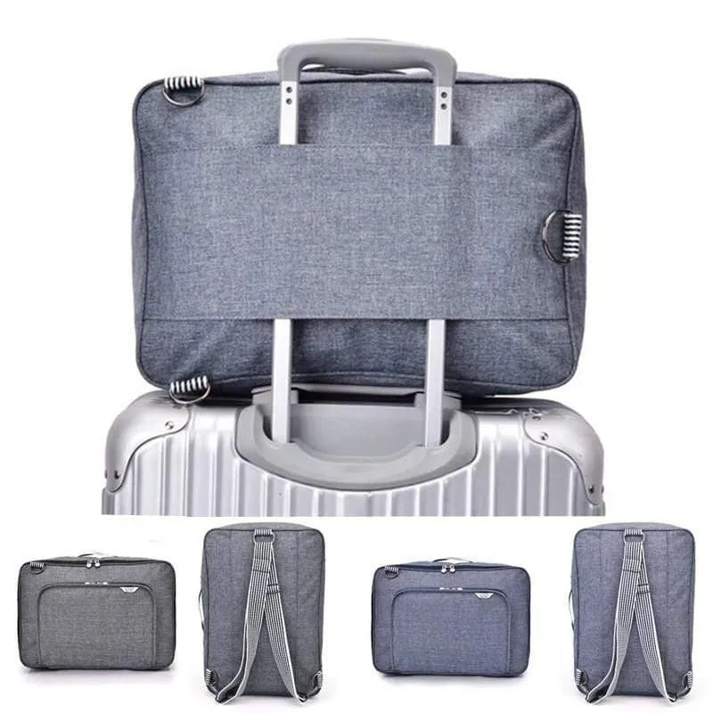 Modische Trolley-Reisetasche mit großem Fassungsvermögen für Koffer, Gepäcktasche, wasserdichte Gepäck-Umhängetasche