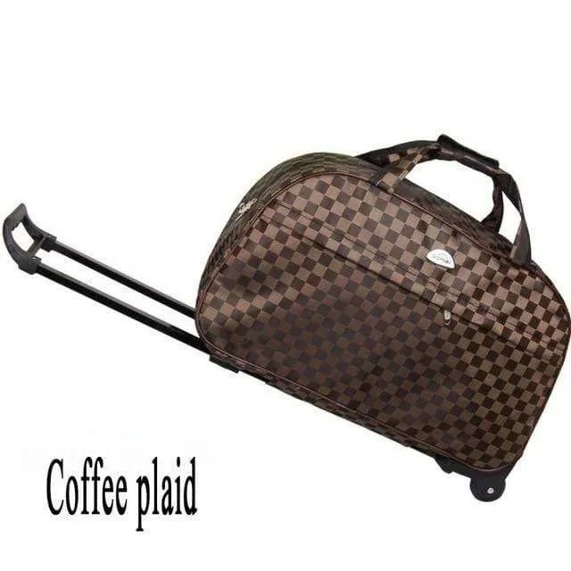 Trolley Reisetaschen Koffer auf Rädern valise bagages roulettes Hand Trolley Unisex Tasche Sac Board Chassis duffle