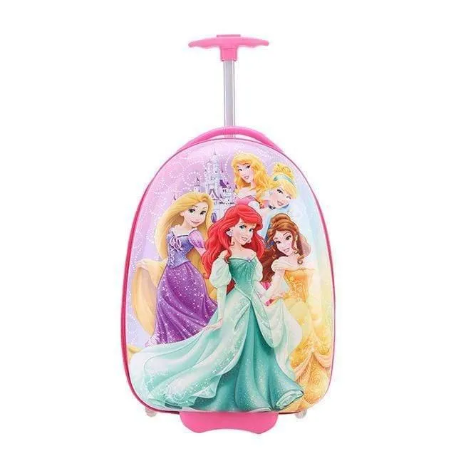 Gepäck Rase Cartoon junge Mädchen Reisen 16inches Studenten Trolley Rädern Tasche Fall niedlichen Kinder einsteigen in das Chassis Geschenk