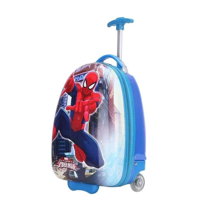 Gepäck Rase Cartoon junge Mädchen Reisen 16inches Studenten Trolley Rädern Tasche Fall niedlichen Kinder einsteigen in das Chassis Geschenk