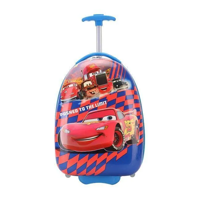Gepäck Rase Cartoon junge Mädchen Reisen 16inches Studenten Trolley Rädern Tasche Fall niedlichen Kinder einsteigen in das Chassis Geschenk