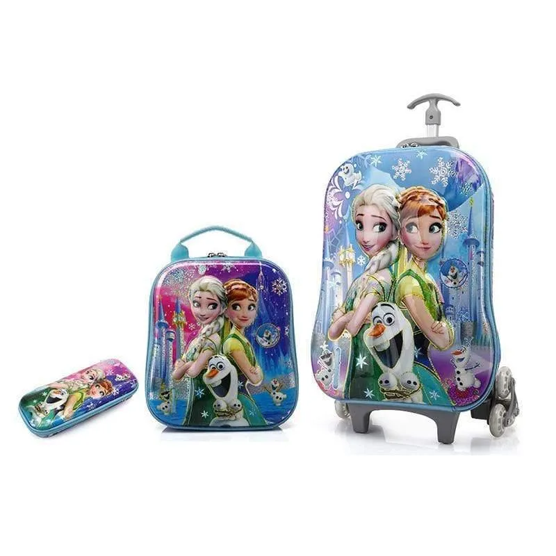 Kinder reisen Trolley Student Trolley Fall niedlichen Kinder Koffer junge Mädchen Cartoon Tasche Bleistift Box Kinder Geschenk