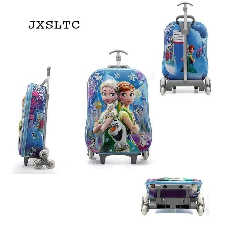 Kinder reisen Trolley Student Trolley Fall niedlichen Kinder Koffer junge Mädchen Cartoon Tasche Bleistift Box Kinder Geschenk